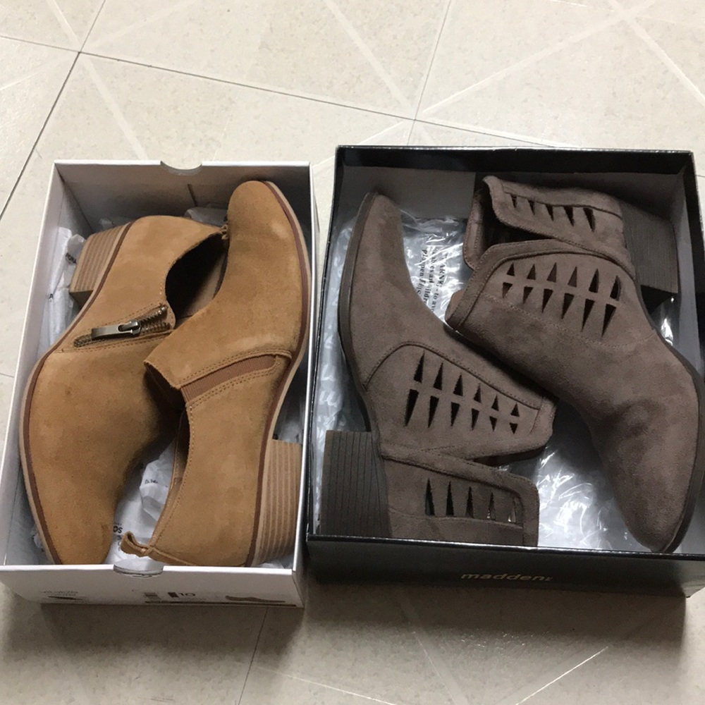 Two pair of women’s shoes. Size 10